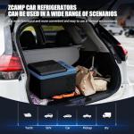 Zcamp 12V Portable Mini Fridge and Freezer