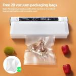 Compact Food Vacuum Sealer with LED Indicator
