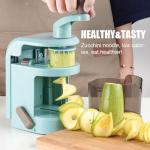 Maxceysen 4-in-1 Vegetable Spiralizer with Suction Cup