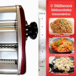 Hand Crank Pasta Maker - Roller for Fresh Noodles