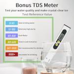 Ecozy Countertop Nugget Ice Maker - 40Lbs/Day