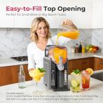 Home Slushie Maker with LED Display and Auto-Clean