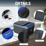 Zcamp 12V Portable Mini Fridge and Freezer