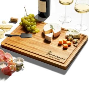 Custom Engraved Bamboo Cutting Board Gift