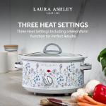 Laura Ashley 3.7 Quart Slow Cooker - Wild Meadow