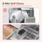 Home Slushie Maker with LED Display and Auto-Clean