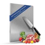 Unox Stainless Steel Reversible Cutting Board, 16x12 Inch