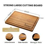 Custom Engraved Bamboo Cutting Board Gift