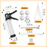 Large Churro Maker Kit with 15" Churro Gun