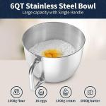 GEFT 6QT Tilt-Head Stand Mixer with Accessories