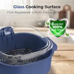 Rosewill 4-in-1 Portable Glass Air Fryer