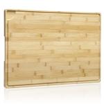 GarveeHome Large Bamboo Cutting Board with Groove