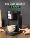 HBN Compact Single Serve Coffee Maker Machine