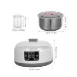VANZACK Digital Yogurt Maker with Timer and Temperature Control