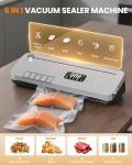 Vacuum Sealer with Strong Suction and Timer