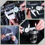 6-Inch Stainless Steel Dial Caliper with Dual Scale