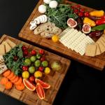 Bamboo Cutting Board Set - Heavy Duty 2 Pack