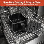 Compact 3 Qt Digital Air Fryer with Touchscreen