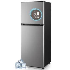 TACOOL 5.0 Cu.Ft Mini Refrigerator with Freezer