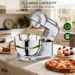 Camic 7.45 QT Electric Stand Mixer with Attachments