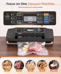 Powerful Vacuum Sealer with Built-in Cutter and Bags