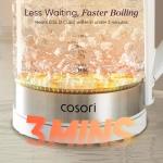 Cosori 1.7L Glass Electric Kettle with Auto Shut Off