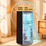 TACOOL 5.0 Cu.Ft Mini Refrigerator with Freezer