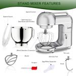 Camic 7.45 QT Electric Stand Mixer with Attachments