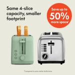 Bella 4-Slice Slim Toaster with Shade Control