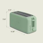 Bella 4-Slice Slim Toaster with Shade Control