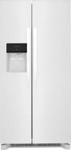 Frigidaire 22.3 cu. ft. White Side-by-Side Refrigerator