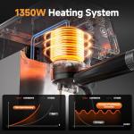 COFIBREWS 20 Bar Touchscreen Espresso Coffee Machine