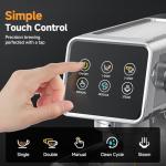 COFIBREWS 20 Bar Touchscreen Espresso Coffee Machine