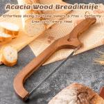 Pranski 14.5'' Sourdough Bread Knife with Ergonomic Handle