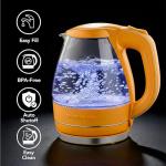 OVENTE 1.5L Glass Electric Kettle with Auto Shut-Off