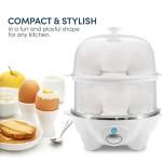 Elite Gourmet 2-Tier Egg Cooker with Auto Shut-Off