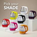 OVENTE 1.5L Glass Electric Kettle with Auto Shut-Off