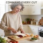 15-Piece Astercook Kitchen Knife Set with Block