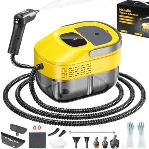 3-Level Handheld Pressurized Steam Cleaner for Home