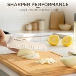 15-Piece Astercook Kitchen Knife Set with Block