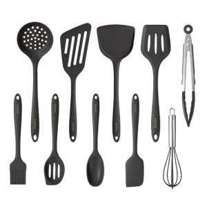 CAROTE 10-Piece Silicone Utensil Set for Cookware
