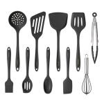 CAROTE 10-Piece Silicone Utensil Set for Cookware