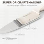 15-Piece Astercook Kitchen Knife Set with Block