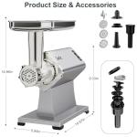 Camic 300W Electric Meat Grinder and Sausage Stuffer