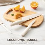 15-Piece Astercook Kitchen Knife Set with Block