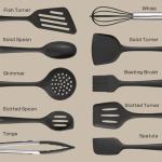 CAROTE 10-Piece Silicone Utensil Set for Cookware