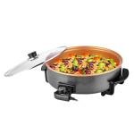 Large Electric Skillet with Nonstick Coating