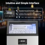 150 lbs Stainless Steel Under Counter Ice Maker