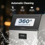 150 lbs Stainless Steel Under Counter Ice Maker