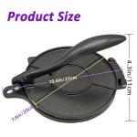 DelloidMaz 8-Inch Aluminum Tortilla Press